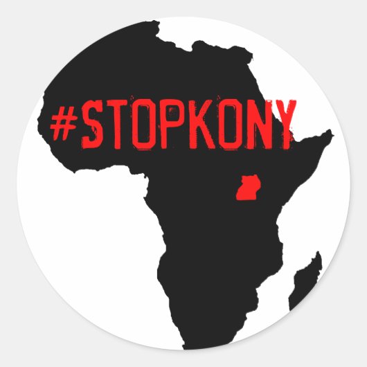 Kony 2012 Sticker (Voorkant)