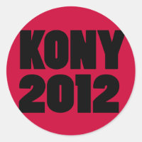KONY 2012-Stickers