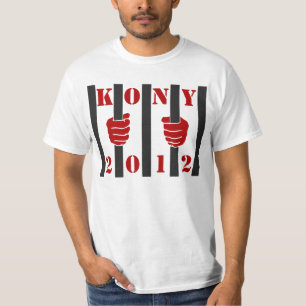 Kony 2012 Stop Joseph Kony gevangenis T-shirt