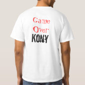 Kony Game sur le T-shirt Kony (Dos)
