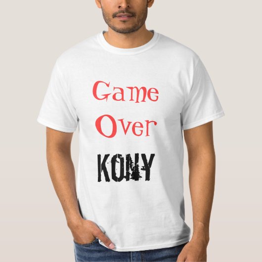 Kony Game sur le T-shirt Kony (Devant)