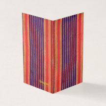 Konymoi kleurrijke strepen Gevouwen Kaart