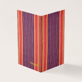 Konymoi kleurrijke strepen Gevouwen Kaart