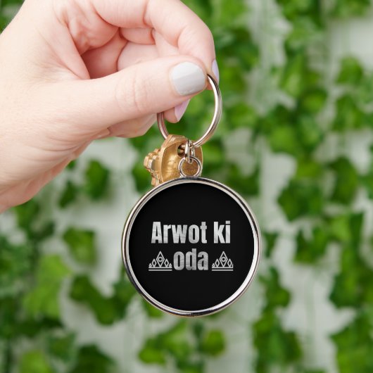 Konymoi Sleutelhanger Lom u Gezegde "Arwot ki Oda" (Hand)