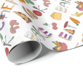 Kook! Bak! Eet! Chef! Cadeaupapier (Rol Hoek)