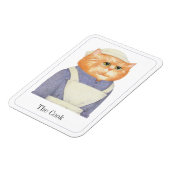 KOOK CAT 3x4 Flexibele Magneet + Tekst II (Linkerzijde)