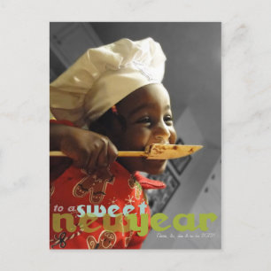 Kook een Zoet Briefkaart van de Foto van het