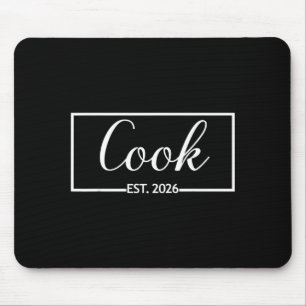 Kook Est Chef Koken Culinair Afstuderen Muismat