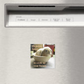 Kook het konijn niet! magneet (Insitu (Vaatwasser))