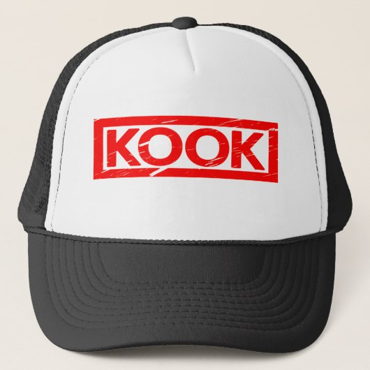Kook Stamp Trucker Pet (Voorkant)