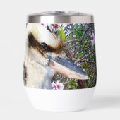 Kookaburra À Côté De L'Arbre De Fleur, (Avant)