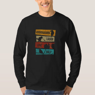 Kookaburra Australian Laughing Bird Kingfish T-shirt