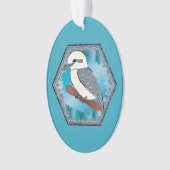 Kookaburra Bird Ornament (voorkant)