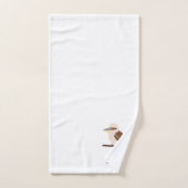 Kookaburra Design Monogram Bad Handdoek (Handdoek)