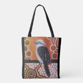 Kookaburra Dreaming Canvas tas (Achterkant)