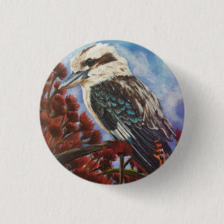 kookaburra ronde button 3,2 cm