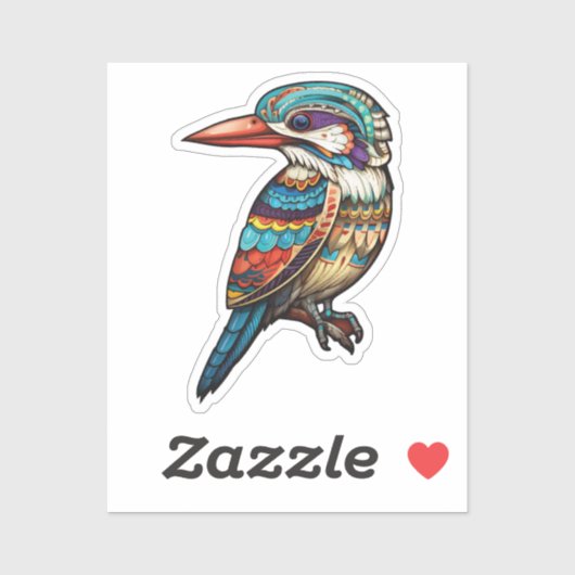 Kookaburra - Set Australien (8 von 16) Aufkleber Sticker (Vel)