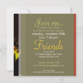 Kookaburra Silhouette Invitation à toutes occasion (Dos)