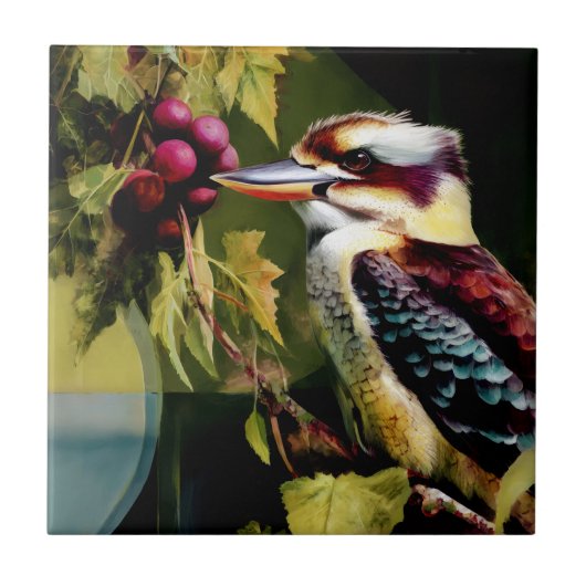 Kookaburra tegeltje (Voorkant)