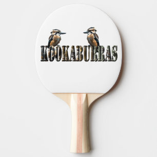 Kookaburra's Is Het Woord Gemaakt Met Kookaburra's Tafeltennisbatje