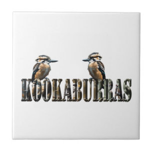 Kookaburra's Is Het Woord Gemaakt Met Kookaburra's Tegeltje
