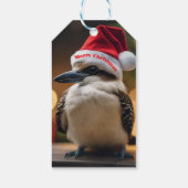 "Kookaburras' kerstlied" Cadeaulabel (Achterkant)