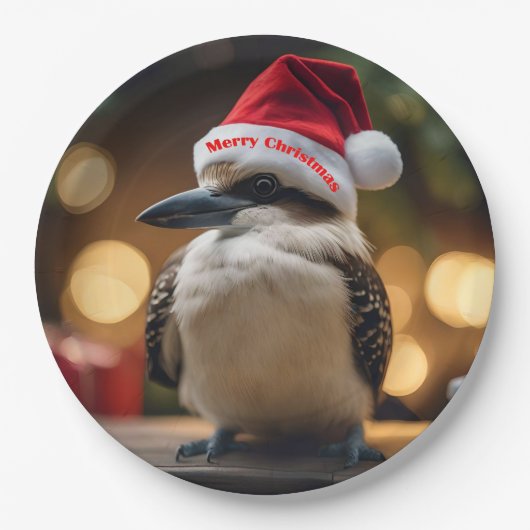 "Kookaburras' kerstlied" Papieren Bordje (Voorkant)