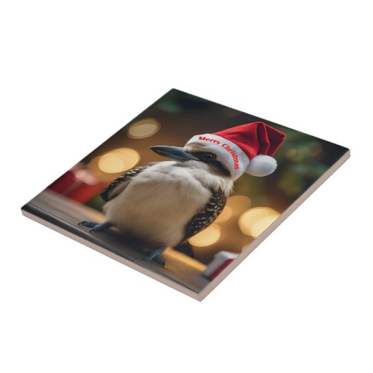 "Kookaburras' kerstlied" Tegeltje (Zijkant)