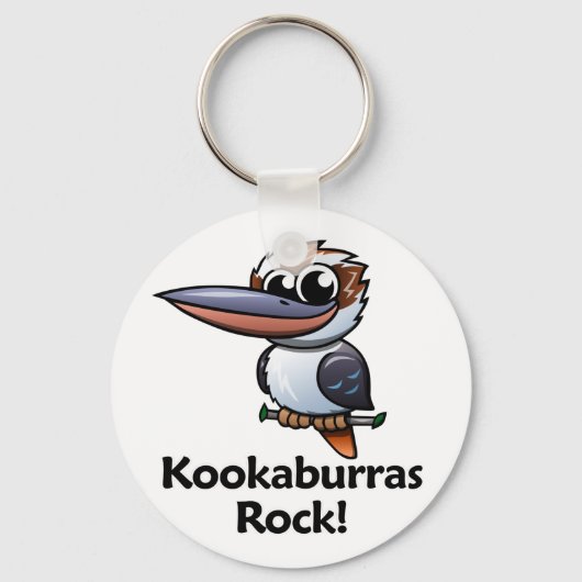 Kookaburras Rock! Sleutelhanger (Voorkant)