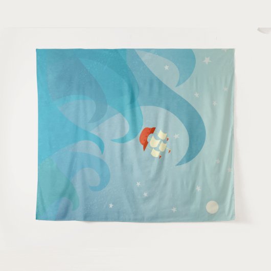 Kookboot Wandkleed (Voorkant (horizontaal))