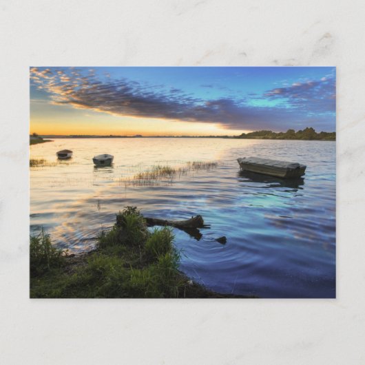 Kookboten reflectie van de zon briefkaart (Voorkant)