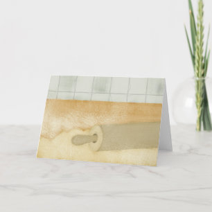 kookbriefkaart voor de rolpindeeg voor de keuken bedankkaart