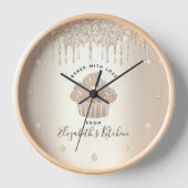 Kookcake bakkerij Chef Gold Glitter Drift Chic (Voorkant)