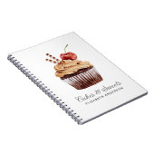 Kookcake Pastry Chef Bakery Notitieboek (Rechterzijde)