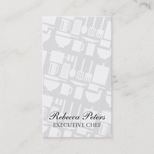 Kookgereedschap Visitekaartje (Voorkant)