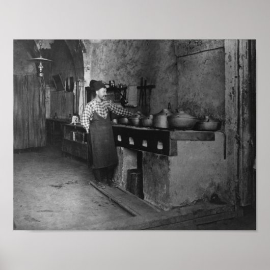 Kookgerei in de foto van het Turkse restaurant Poster (Voorkant)