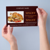 Kookgerei in de keuken flyer (Hand)