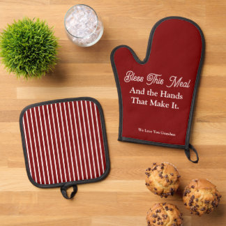 Kookgezin Kerstcadeau Ovenwant & Pannenlap Set