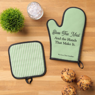 Kookgezin Kerstcadeau Ovenwant & Pannenlap Set