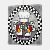 Kookgnoom keramisch ornament (Links)