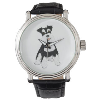 KookieSookie Schnauzer Horloge