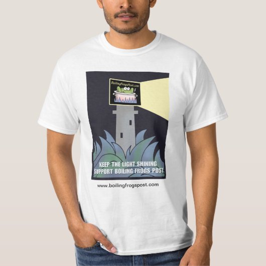 Kookkikkervispost © Support Adult T-Shirt (Voorkant)