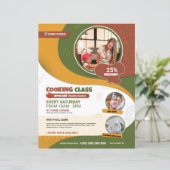 Kookles Flyer Sjabloon (Staand voorkant)