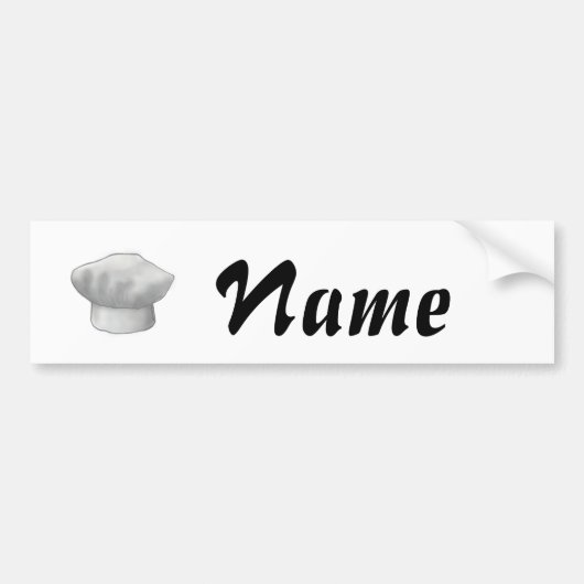 Kookmuts Bumpersticker (Voorkant)