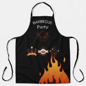 Kookplaat van BBQ Noir griil master, grillade Schort (Voorkant)