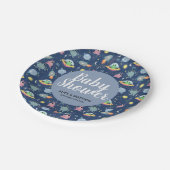 Kookplaten Baby shower Bord Cute Space Pattern (Gekanteld)