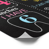 Kookproces eerste vogeldagenbord poster (Hoek)