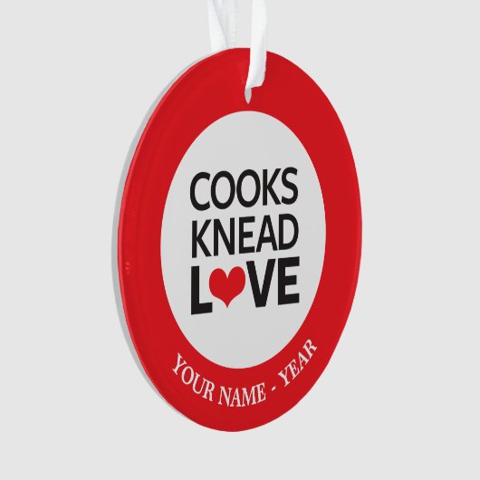 Kooks Knead Love Ornament (voorkant)