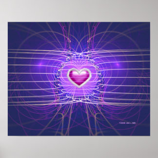 Kookt hart (20x16) poster