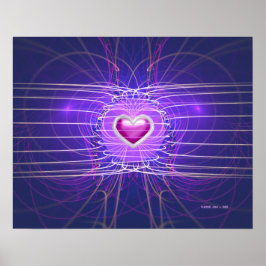 Kookt hart (20x16) poster